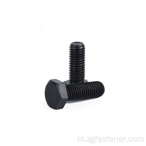 Volledig schroefdraad Black Zink Hex Bolt